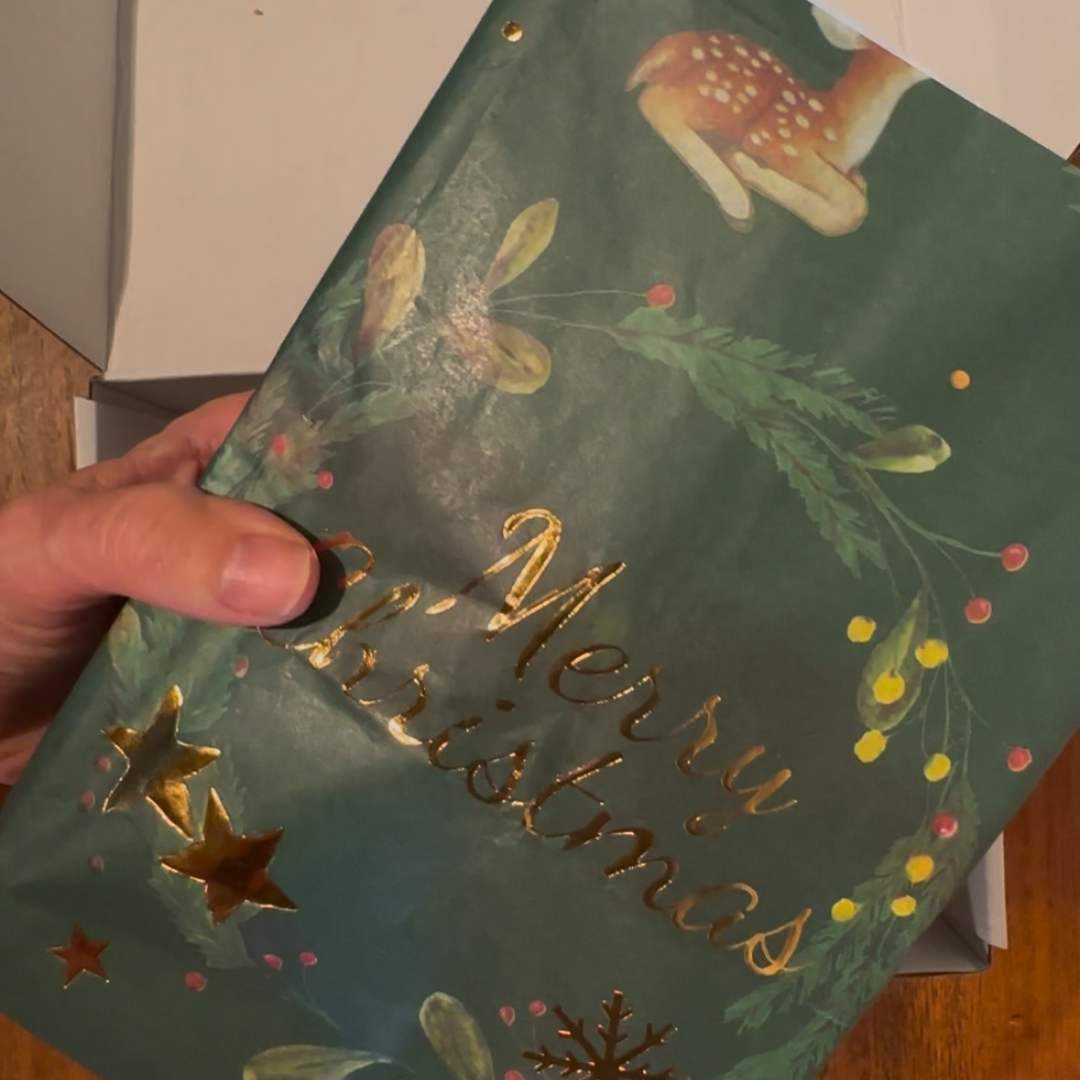 Christmas in Copper Creek - Snowfall Sprayed Edges Gift Box (Signed, Limited Edition)